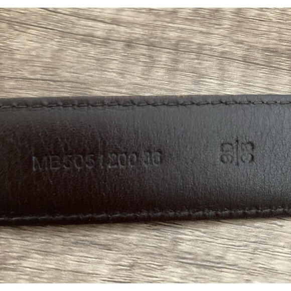 Roundtree and Yorke Brown Leather Belt Mens 38 Embellished Brass Western Concho - Picture 11 of 16